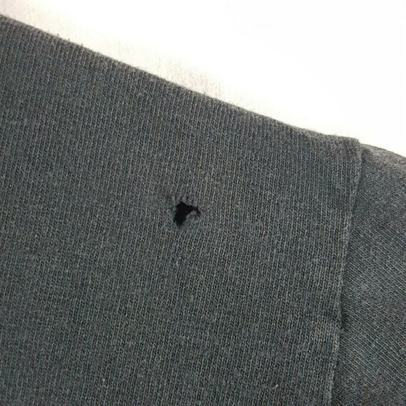 Vtg 90s Chicago White Sox T-Shirt Black MLB Spell - Picture 7 of 7